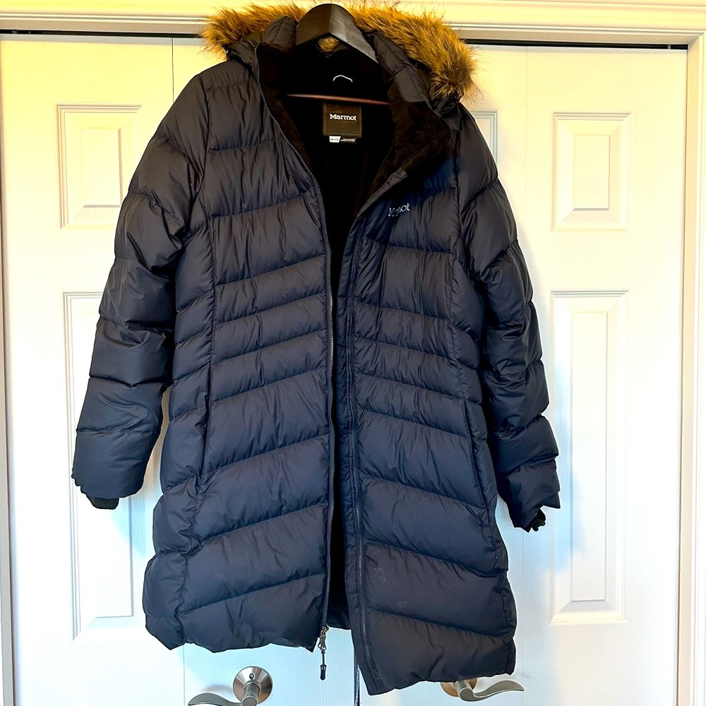 Marmot Montreal Parka XXL Womens Navy blue